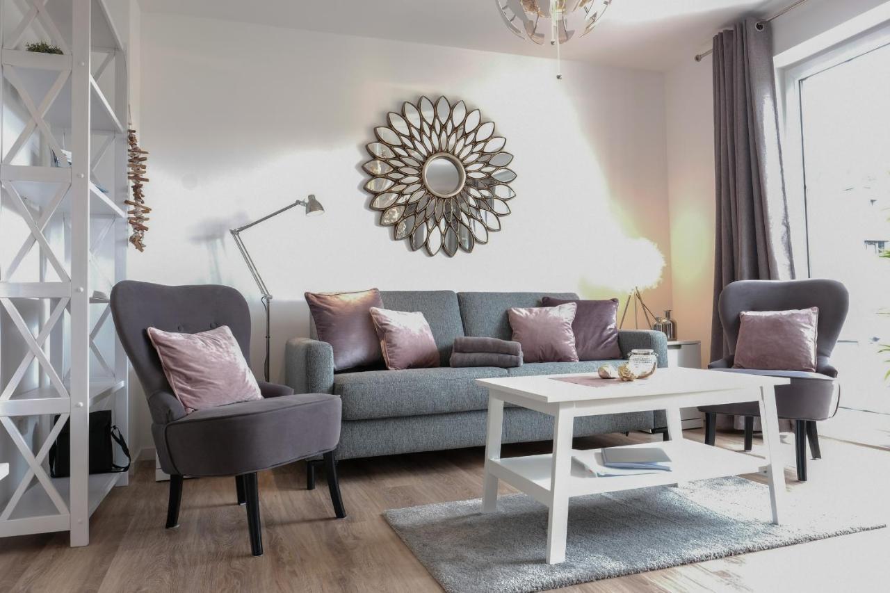 Fewo1846 Strandresidenz Wassersleben - Muschelnest - Stilvolles Studioapartment Mit Balkon Harrislee Εξωτερικό φωτογραφία