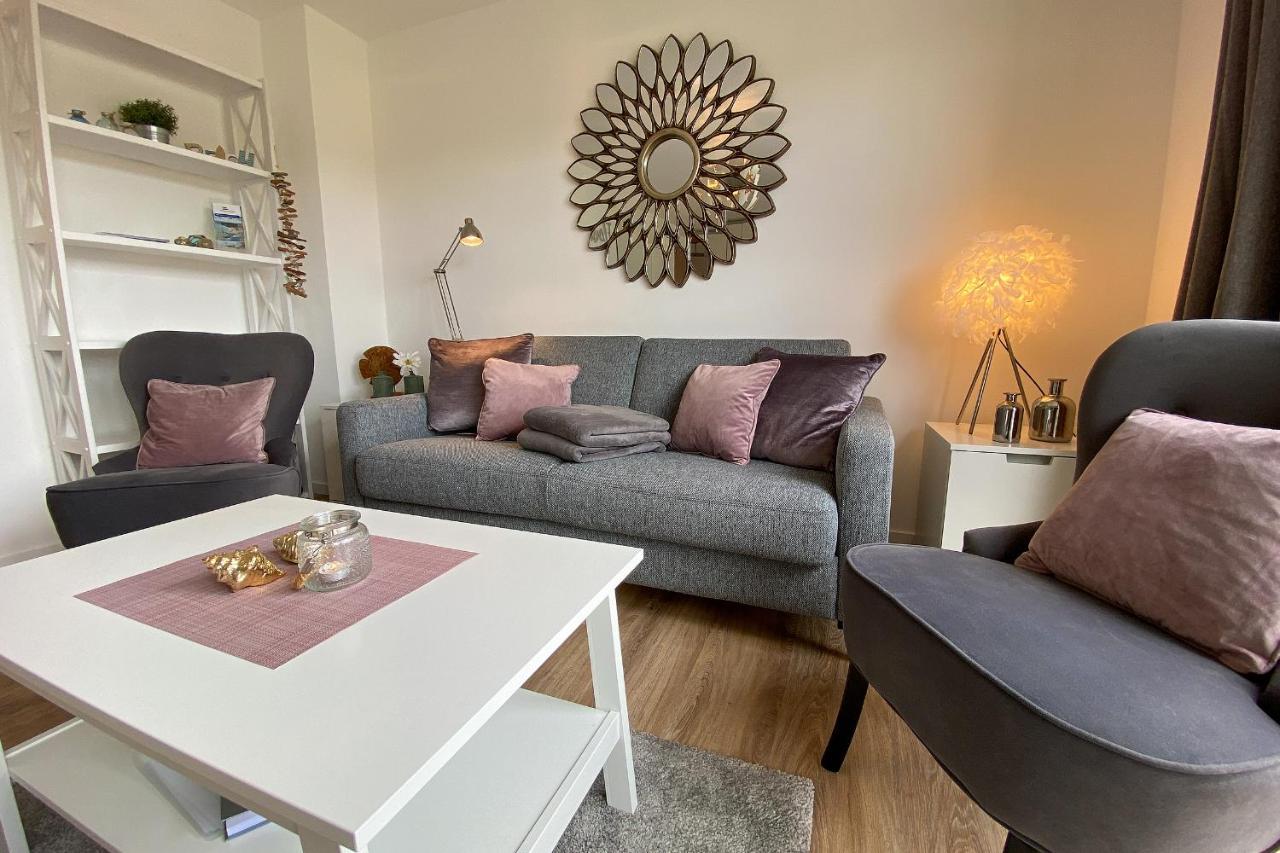 Fewo1846 Strandresidenz Wassersleben - Muschelnest - Stilvolles Studioapartment Mit Balkon Harrislee Εξωτερικό φωτογραφία