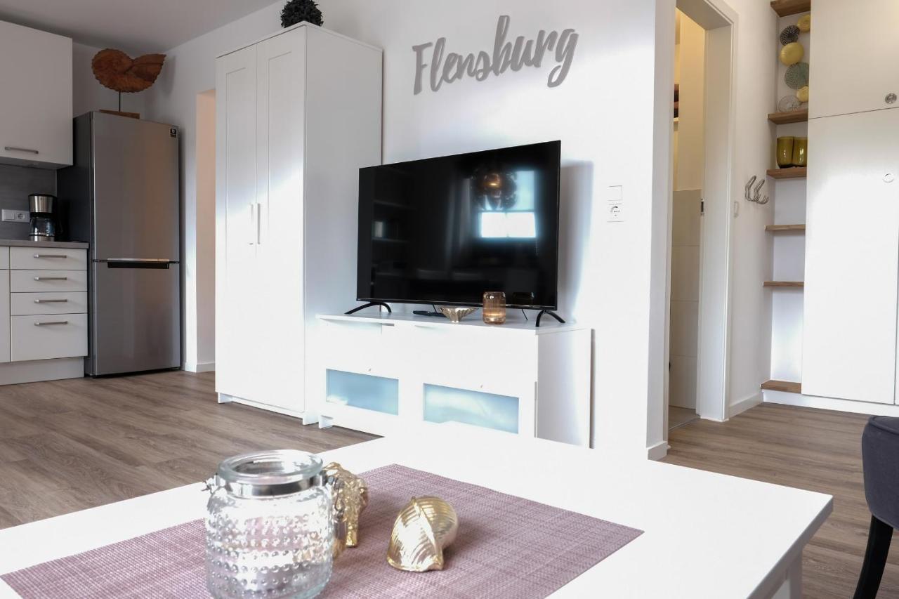 Fewo1846 Strandresidenz Wassersleben - Muschelnest - Stilvolles Studioapartment Mit Balkon Harrislee Εξωτερικό φωτογραφία